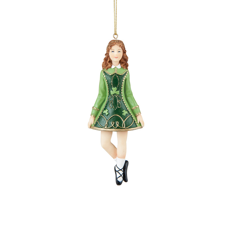 The Holiday Aisle® Irish Dancer Hanging Figurine Ornament Wayfair.ca